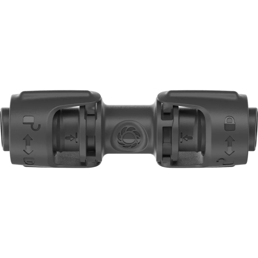Gardena Micro-Drip-System Verbinder, 13 mm, 3 Stück, ideal für effiziente Bewässerung im Garten, schnelle Montage.