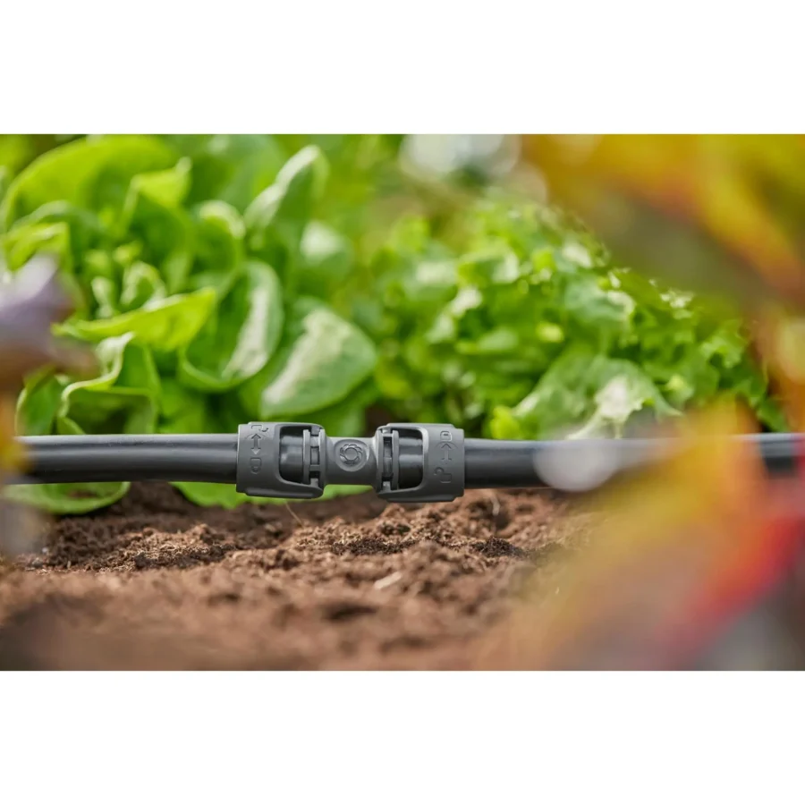 Gardena Micro-Drip-System Verbinder 13 mm, 3 Stück, ideal für präzise Bewässerung im Garten, hochwertig und langlebig.