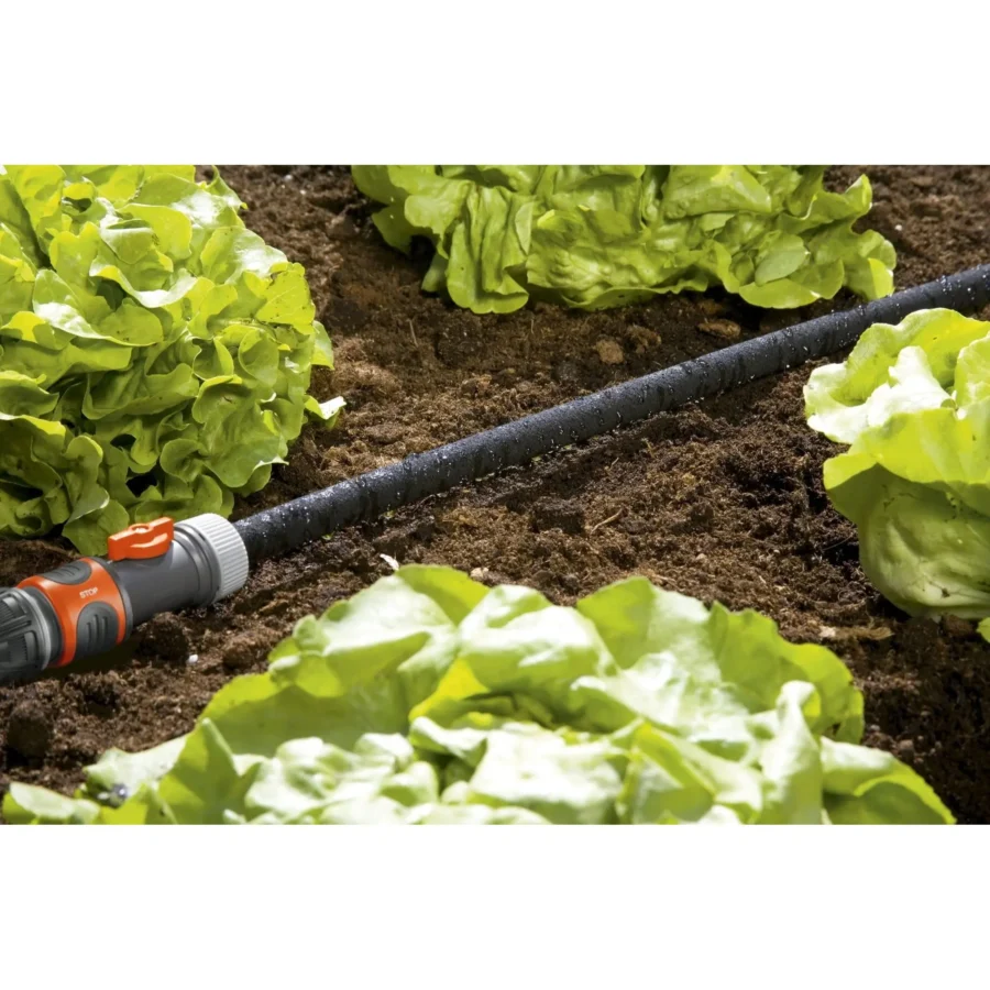 Gardena Perl-Regner, 7,5 m, ideal für gleichmäßige Bewässerung von Gärten, langlebig und flexibel.