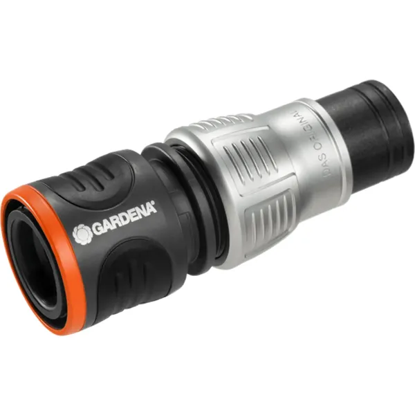Gardena Premium Wasserstop 13-15 mm, ideal für wasserdichte Anschlüsse, langlebig, zuverlässig für Gartenbewässerungssysteme.