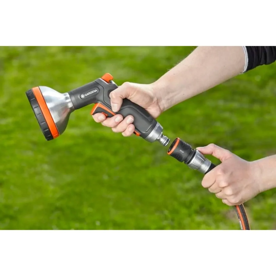 Gardena Premium Wasserstop 13-15 mm, langlebig und zuverlässig, ideal für Gartenbewässerung mit schnellem Anschluss und sicherem Halt.