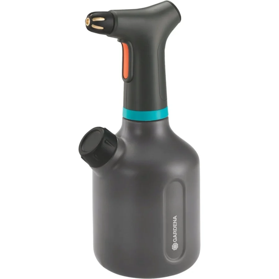 Gardena Pumpsprüher 1L EasyPump, ideal für präzises Gießen, handlich und leicht, perfekt für Gartenpflege und Pflanzenbewässerung.