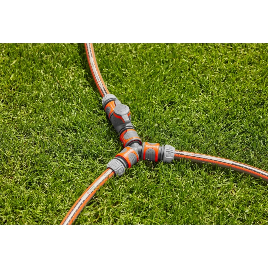 Gardena Regulierventil 4 für präzise Bewässerung, kompatibel mit allen Gardena-Systemen, langlebig und einfach zu installieren.
