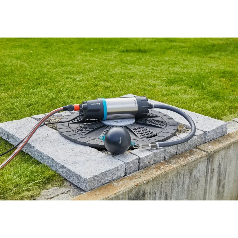 Gardena Saugfilter mit Rückflussstop, 19 mm (3/4 Zoll), verhindert Rückfluss und sorgt für effiziente Wasserentnahme aus Behältern.