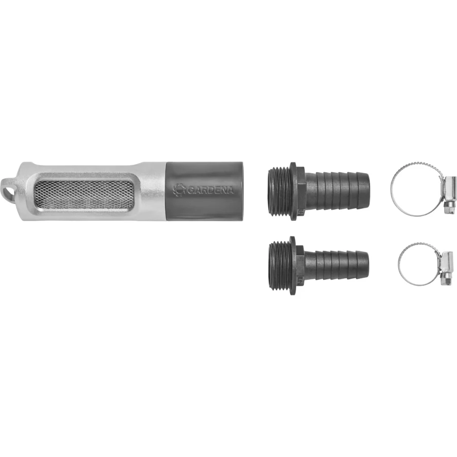Gardena Saugfilter mit Rückflussstop, 19 mm (3/4"), für sauberes Wasser und optimalen Pumpenschutz, langlebig und einfach zu installieren.