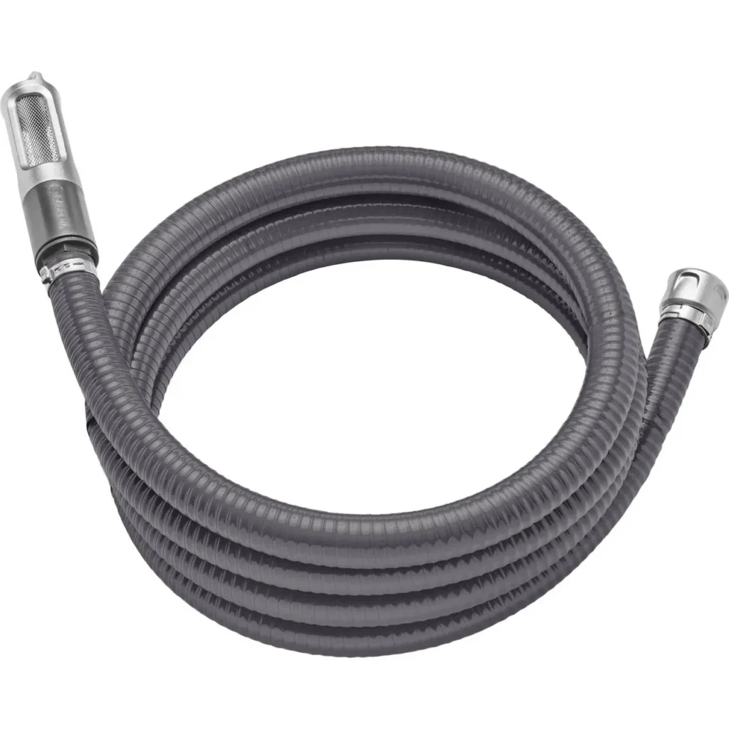 Gardena Sauggarnitur 25 mm, robustes und langlebiges Zubehör für effiziente Wasserentnahme im Garten, ideal für Teiche und Bewässerungssysteme.