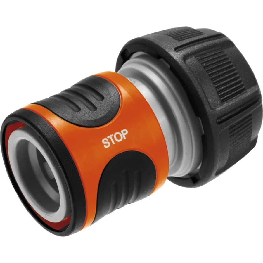 Gardena Schlauch-Anschluss-Satz 19mm, robust und vielseitig, ideal für einfaches Verbinden und Erweitern Ihres Bewässerungssystems.