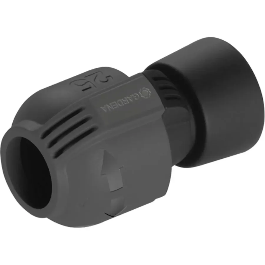 Gardena Verbinder 25 mm x 1 Innengewinde, robust und langlebig, ideal für Bewässerungssysteme im Garten.