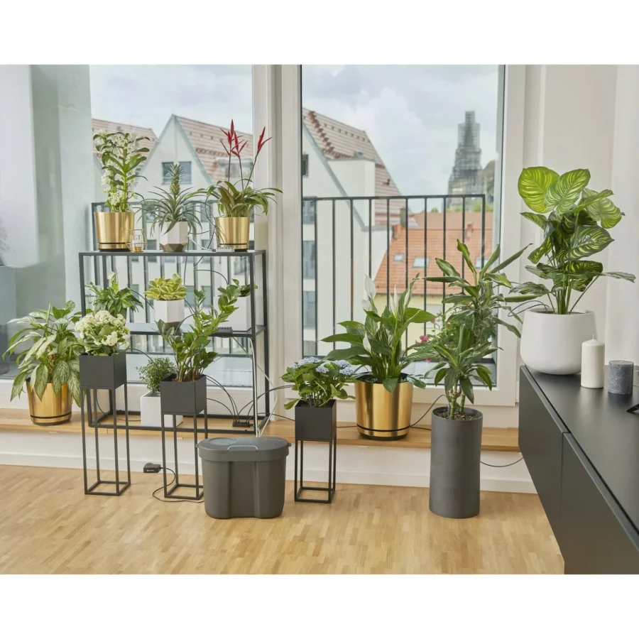 Gardena Wasseraufbewahrung, 1000 Liter, ideal für nachhaltige Gartenbewässerung, robust und wetterfest.
