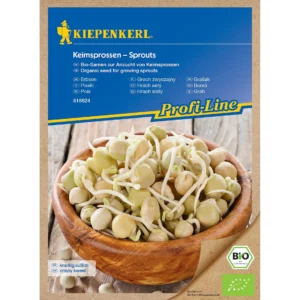 BIO Keimsprossen-Saat Erbsensamen