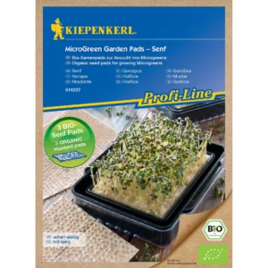 BIO Microgreen Pads Senfsamen, Nachfüllpad