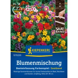 Blumensamen-Mischung Beeteinfassung Farbenspiel