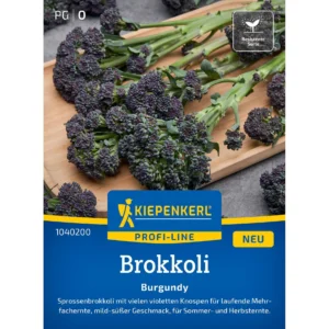 Brokkolisamen Burgundy
