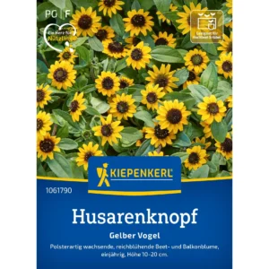 Husarenknopfsamen Gelber Vogel