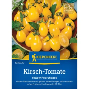 Kirsch-Tomatensamen Yellow Pearshaped