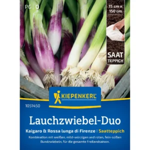 Lauchzwiebeln-Duosamen Kaigaro,Rossa Lunga di Firenze