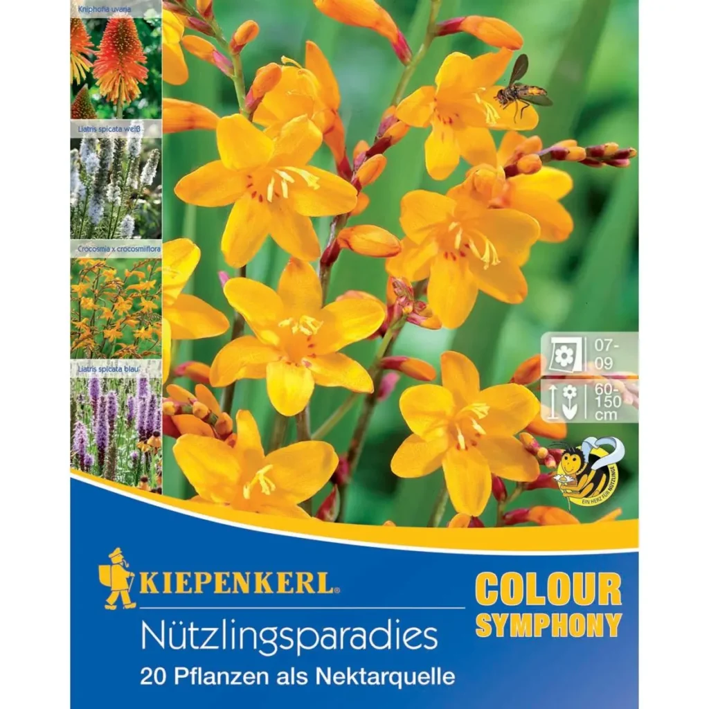 Kiepenkerl Nützlingsparadies, umfassendes Insektenhotel aus naturbelassenem Holz, ideal zur Förderung der Artenvielfalt im Garten.