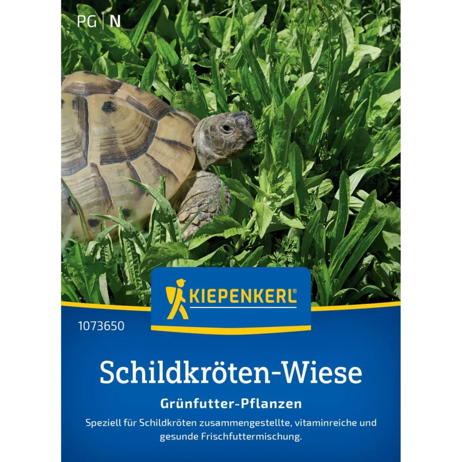 Kiepenkerl Schildkrötensamen-Mischung für nahrhaftes Grünfutter, ideal für Tierhaltung, 300 g frische Saat.