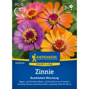 Zinniensamen Bumblebee Mischung