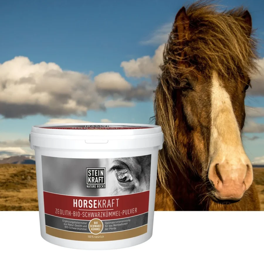 HORSEKRAFT Zeolith BIO Schwarzkümmel Pulver 4kg – Bild 3