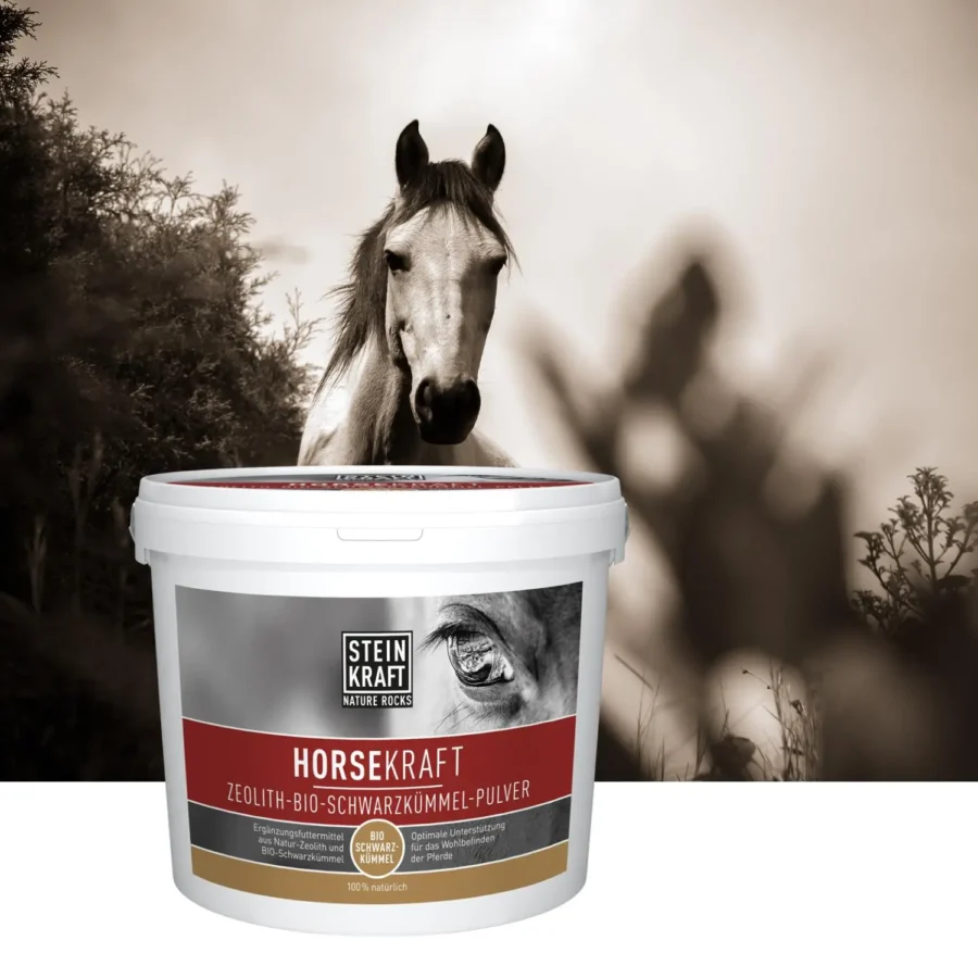 HORSEKRAFT Zeolith BIO Schwarzkümmel Pulver 4kg – Bild 4