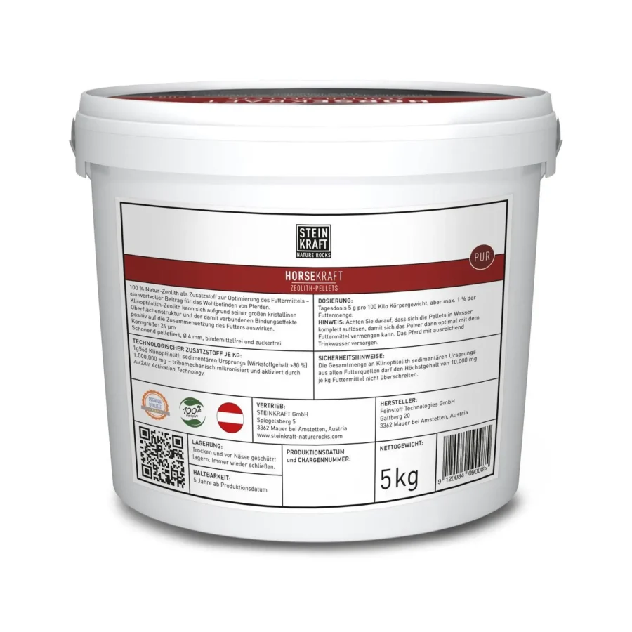 HORSEKRAFT Zeolith Pellets 5kg – Bild 2