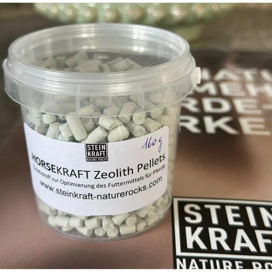 HORSEKRAFT Zeolith Pellets Pur Probe 160g