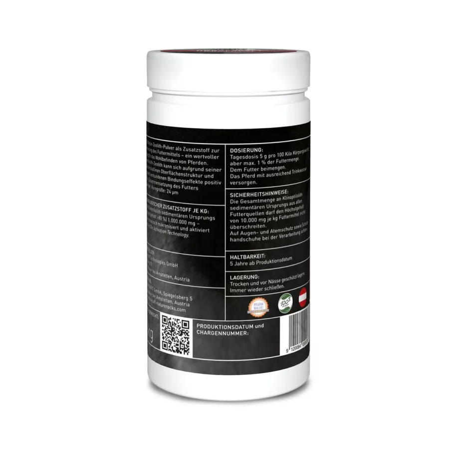 HORSEKRAFT Zeolith Pulver für Pferde 1kg – Bild 2