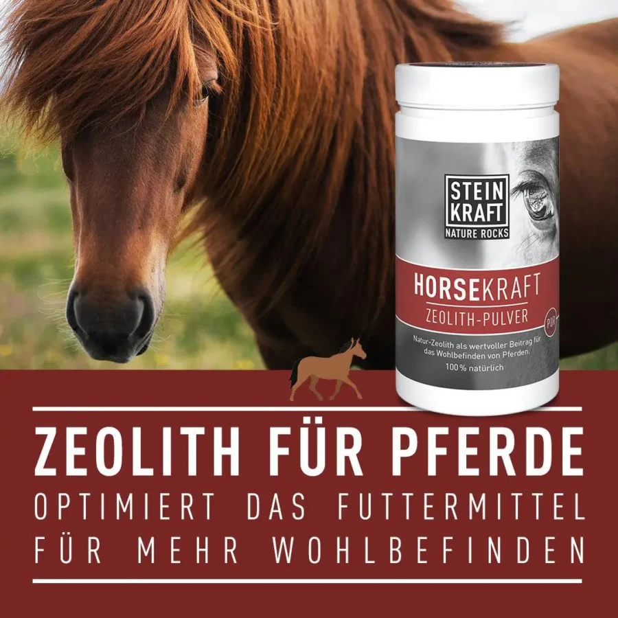 HORSEKRAFT Zeolith Pulver für Pferde 1kg – Bild 5