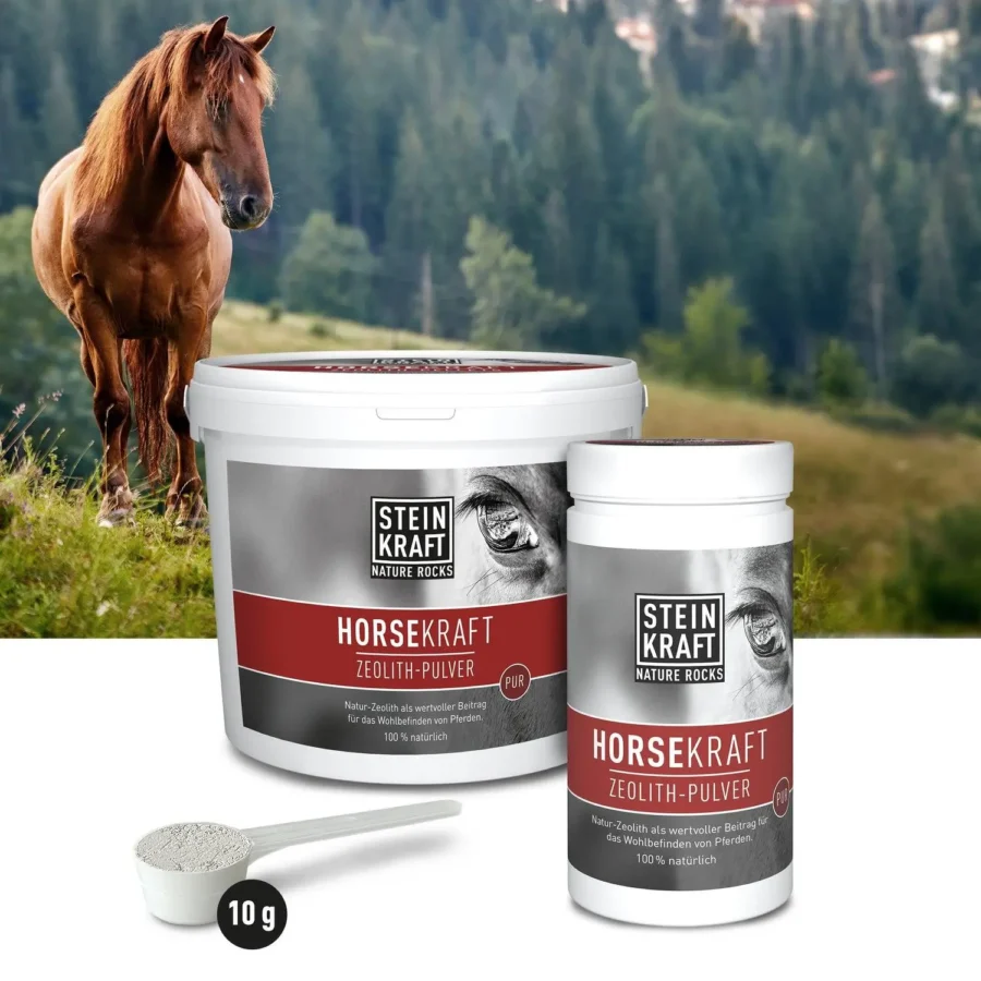 HORSEKRAFT Zeolith Pulver für Pferde 1kg – Bild 6