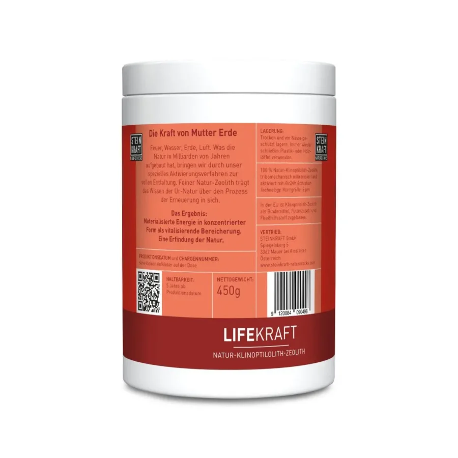 LIFEKRAFT 100% Zeolith 450g – Bild 2
