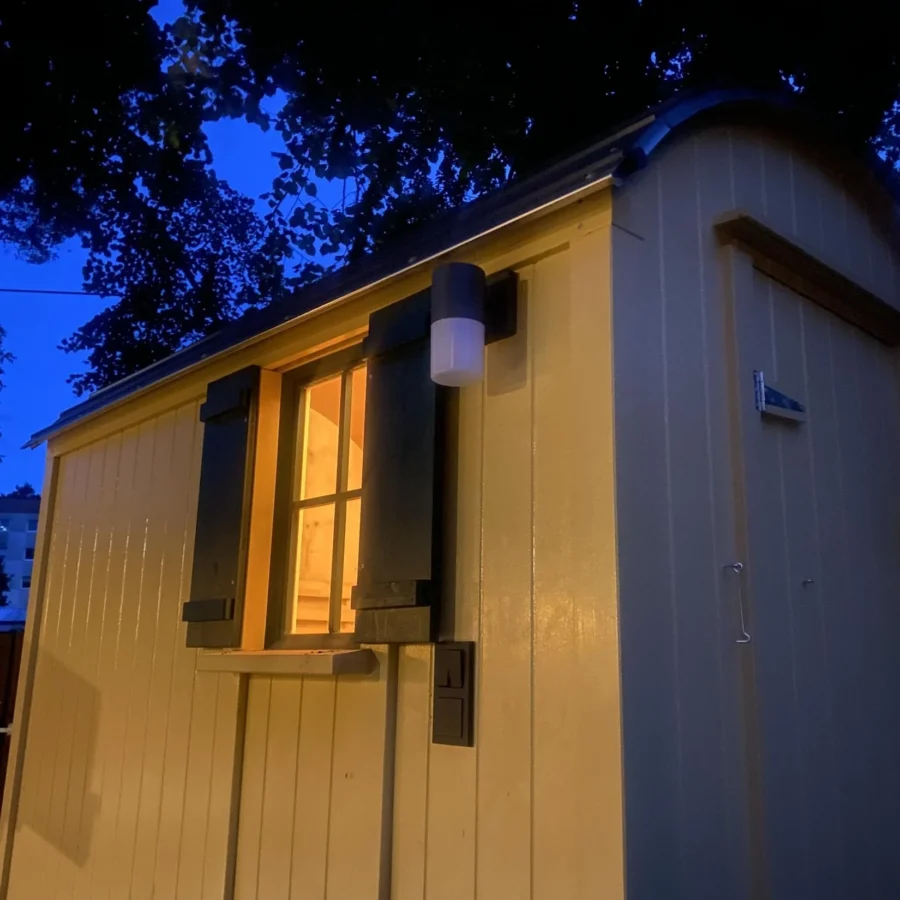 Der Holz Hannes Sauna im Bauwagen – Garten-Sauna aus Holz mit Schafwolldämmung