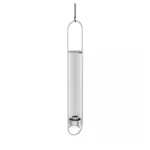 OVAL CANDLE 55 silber