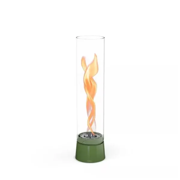 SPIN air 1200 Tischfeuer Emaille grün