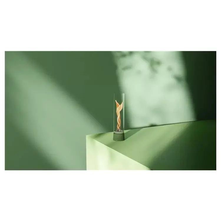 SPIN air 900 Tischfeuer Emaille grün 3 SPIN air 900 Tischfeuer Emaille grün – Bild 3