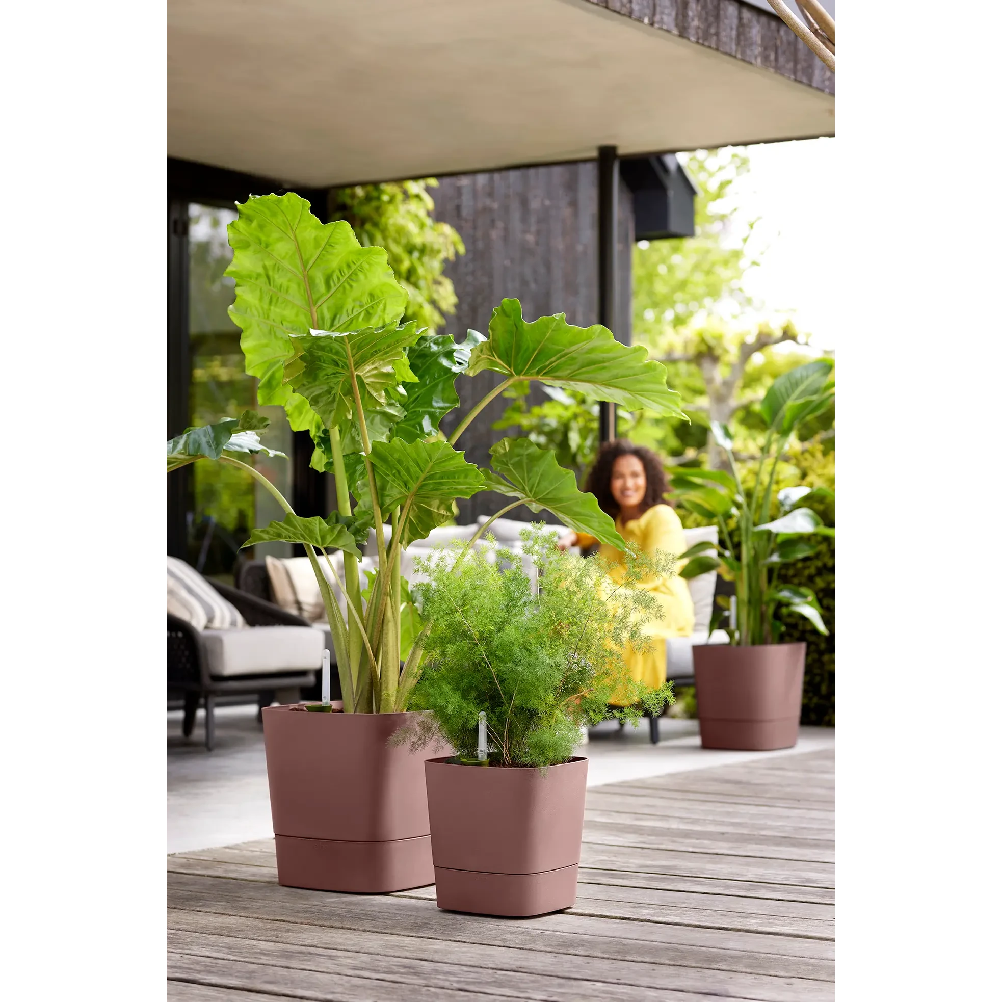 Blumentopf Greensense Aqua Care Quadrat 15 Blumentopf Greensense Aqua Care Quadrat – Bild 15