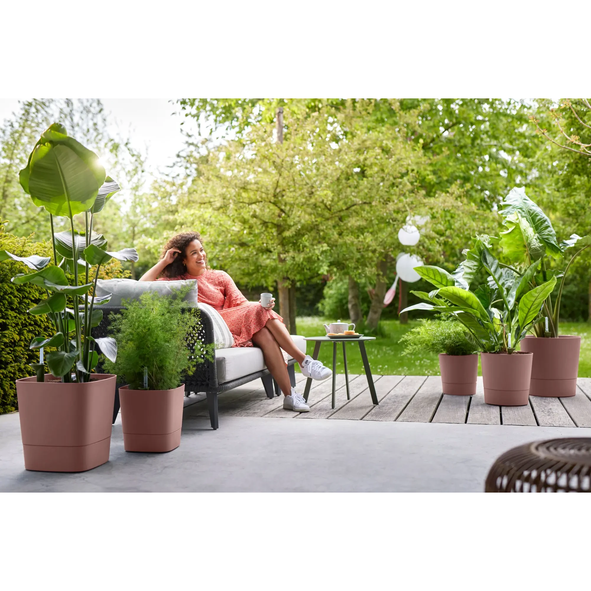 Blumentopf Greensense Aqua Care Quadrat 14 Blumentopf Greensense Aqua Care Quadrat – Bild 14