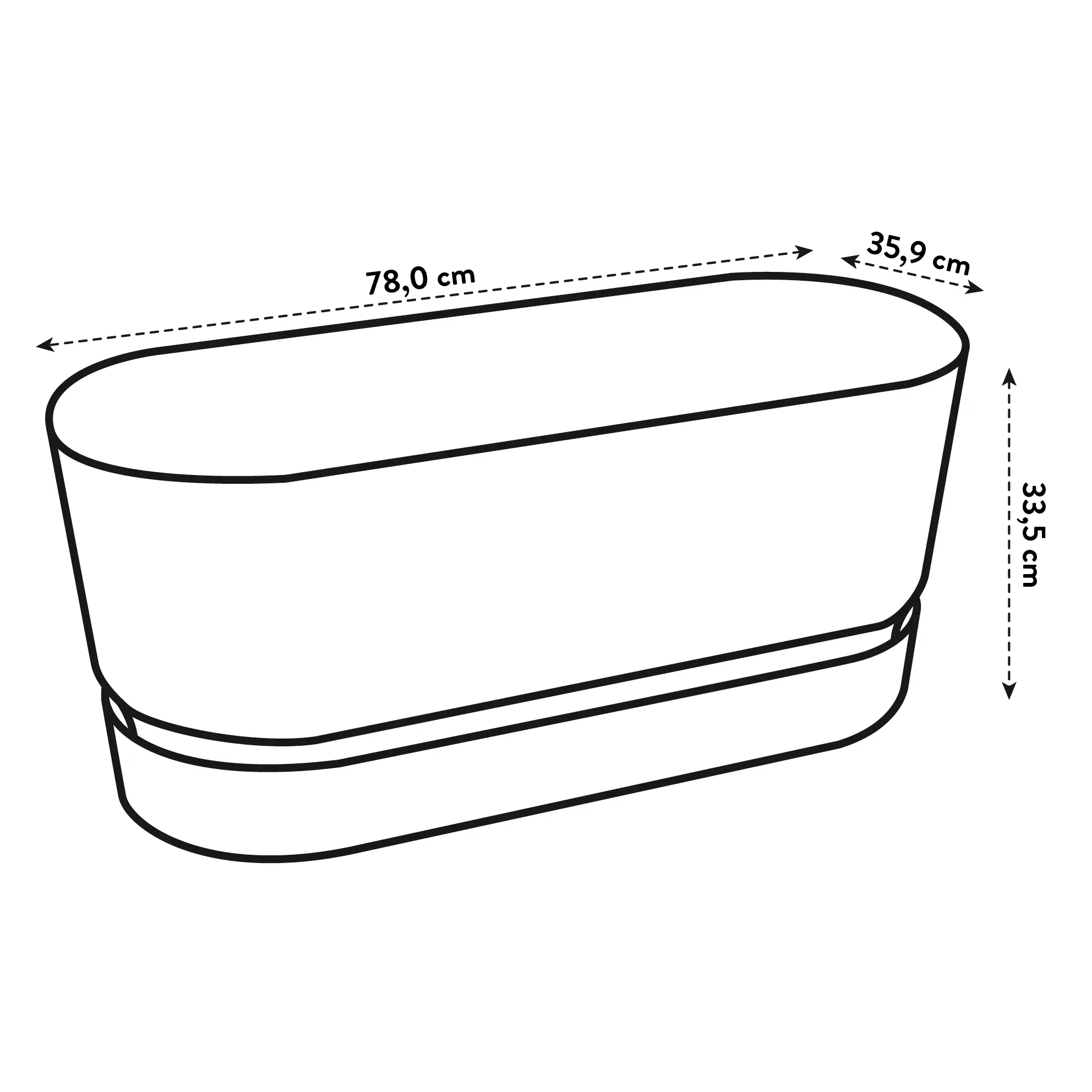 Blumentopf Greenville Trough 11 Blumentopf Greenville Trough – Bild 11