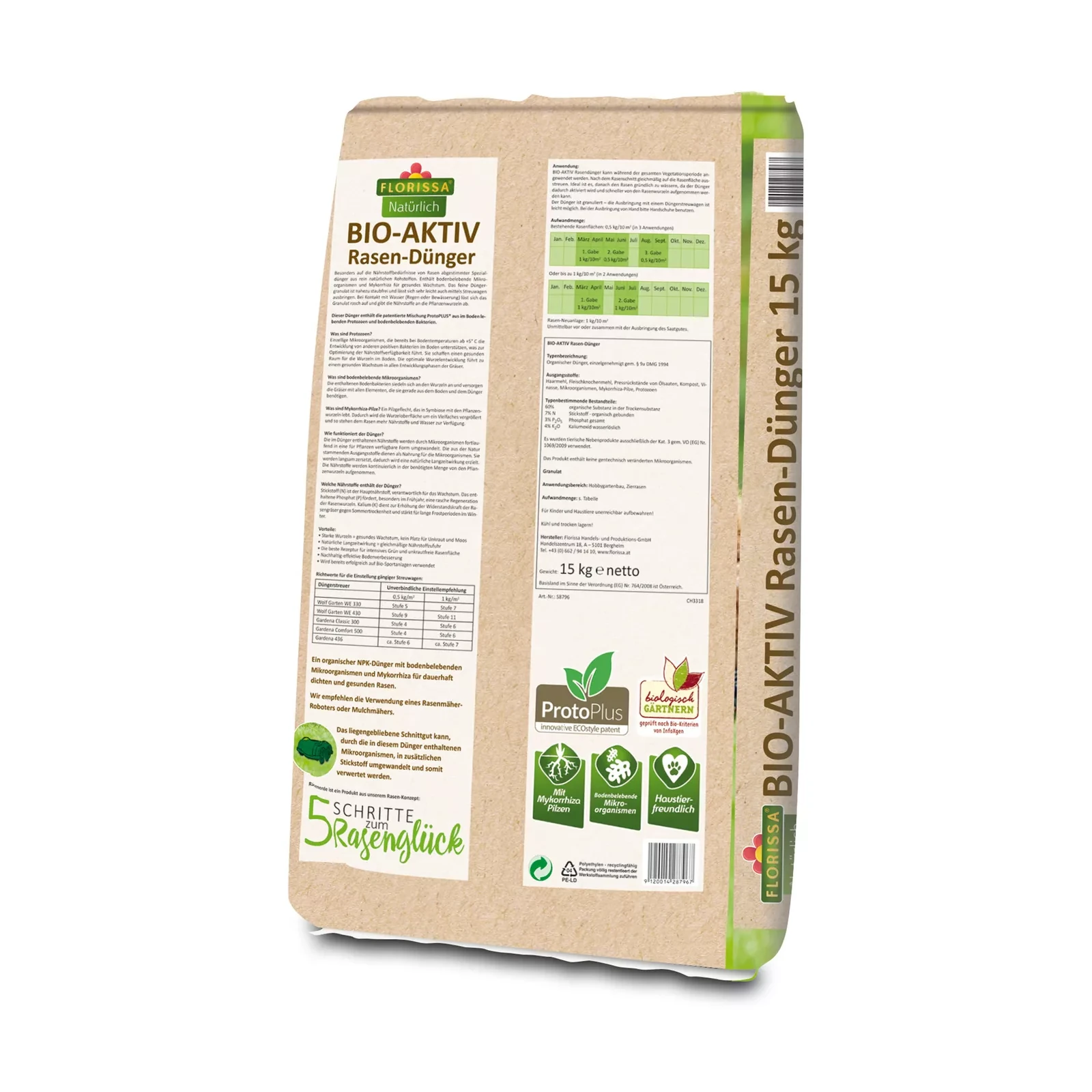 Proto Plus Rasendünger 3 in 1 5 Proto Plus Rasendünger 3 in 1 – Bild 5