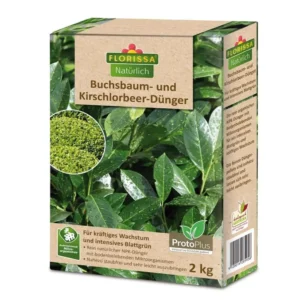 Natürlicher Buchsbaum- und Kirschlorbeer-Dünger