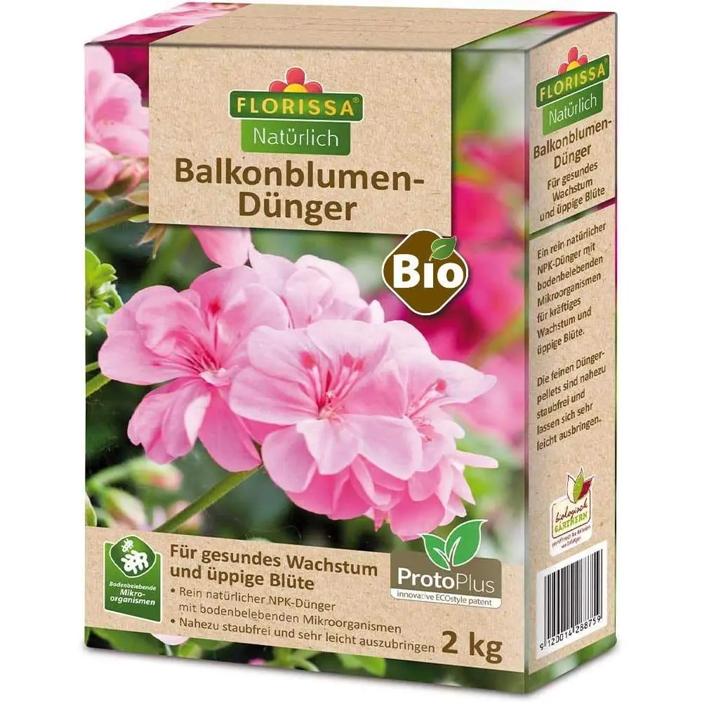 Balkonblumendünger mit ProtoPlus 5x2kg