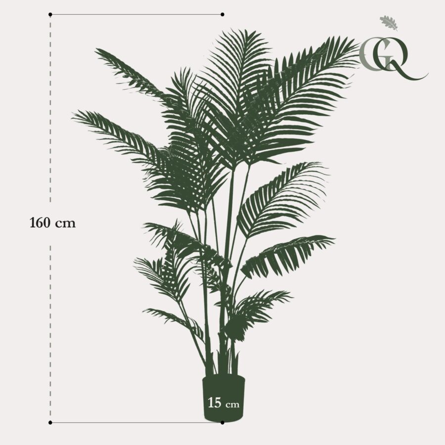 Kunstpflanze - Howea Forsteriana - 160 cm – Bild 3