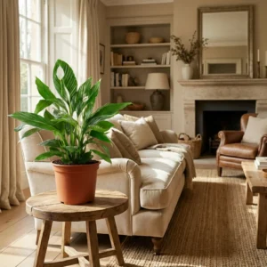 Einblatt (Spathiphyllum) - Fleur de lune - 70-80 cm - Pflegeleicht