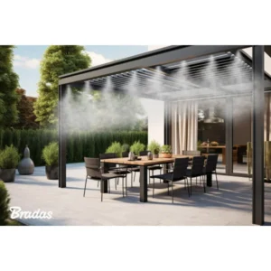 Bradas Garten-Sprühnebel-Set WHITE LINE, 8 m