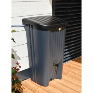 Regentonne RECUP DECO, 150 Liter, anthrazit